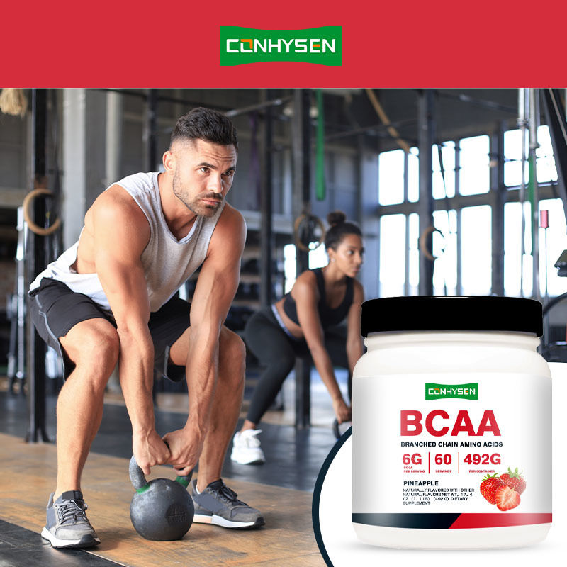 BCAA पाउडर फास्ट मसल सपोर्ट जिम वयस्क महिलाओं पुरुषों के लिए प्री-वर्कआउट पाउडर