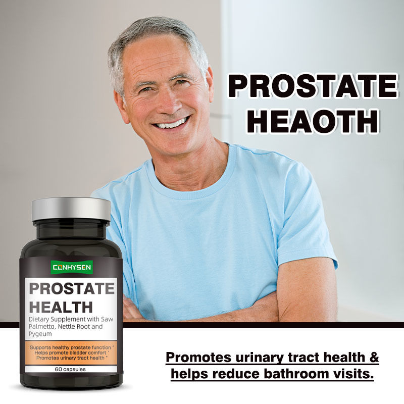 Best Selling Prostate Health Capsules Promotes Urinary Tract Health with Saw Palmetto Berry Extract