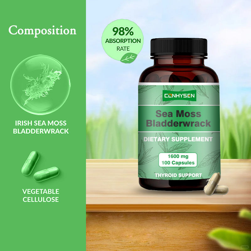 उच्च गुणवत्ता वाले समुद्री मोस कैप्सूल