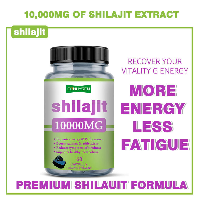 प्राइवेट लेबल 1000mg प्योर शिलाजीत कैप्सूल हेल्थ केयर कैप्सूल ऊर्जा और प्रदर्शन को बढ़ावा देता है