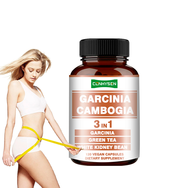 कस्टम लेबल स्वास्थ्य देखभाल उत्पाद ऊर्जा उत्पादन को बढ़ावा देता है Garcinia Cambogia कैप्सूल
