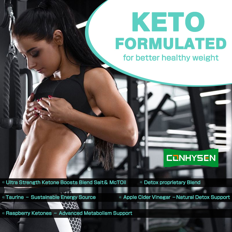 320mg कीटो स्लिम ब्लेंड KETO स्लिमिंग कैप्सूल वजन घटाने के लिए डिटॉक्स क्लींज को सपोर्ट करता है