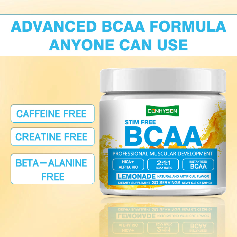 Supplier BCAA Powder Improve Sport Performance BCAA Drink Custom Branded