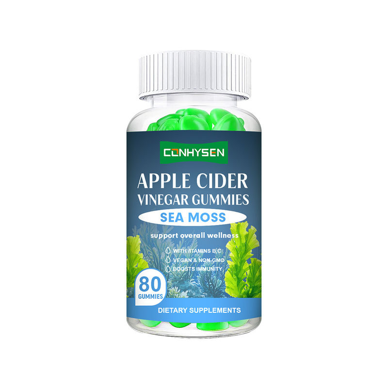 विटामिन बी सी के साथ सी मॉस गमियाँ, फैक्टरी थोक ऊर्जा पुनःपूर्ति का समर्थन करती हैं