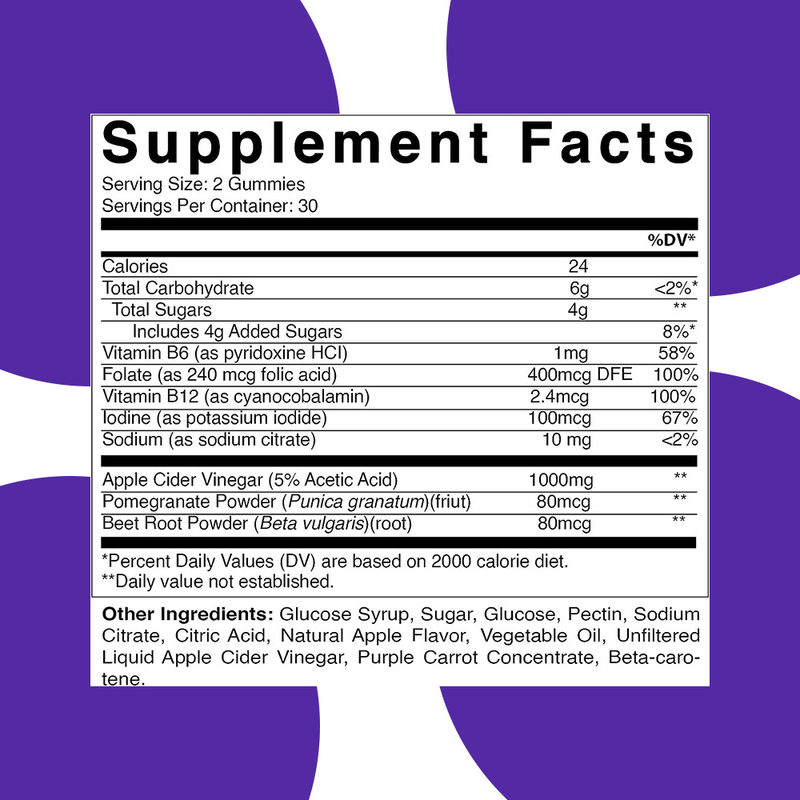 फैक्टरी एप्पल फ्लेवर एप्पल साइडर विनेगर गमीज़ डिटॉक्स को बढ़ावा देते हैं कस्टम ब्रांडेड