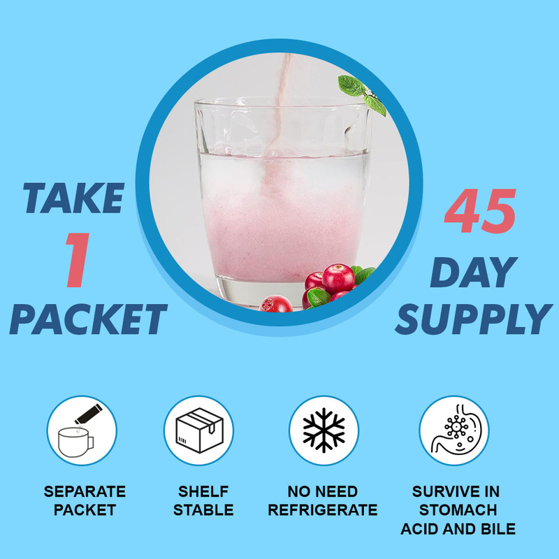 फैक्टरी 4-इन-1 प्रोबायोटिक्स पाउडर डी-मैनोस कस्टम ब्रांड बनाए रखें पीएच संतुलन