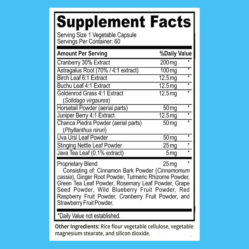 थोक कस्टम किडनी क्लींज डिटॉक्स सपोर्ट ब्लैडर स्वास्थ्य मूत्र पथ समारोह द्रव संतुलन