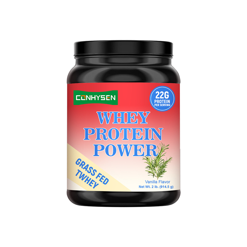 मट्ठा प्रोटीन पावर घास फ़ीड ट्राई ब्लेंड प्रोटीन मांसपेशियों के विकास का समर्थन करता है थोक कस्टम