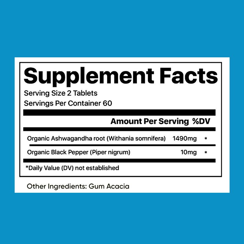 ऑर्गेनिक अश्वगंधा और काली मिर्च के साथ बढ़ी हुई अवशोषण फॉर्मूला थोक मूल्य