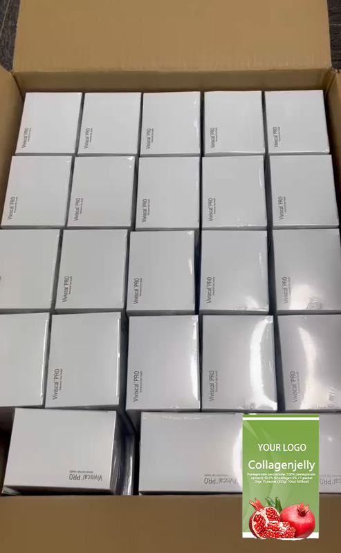 ओईएम ओडीएम ब्यूटी प्रोडक्ट्स स्किन व्हाइटनिंग विटामिन सी ग्लूटथियोन कोलाजन जेली स्टिक