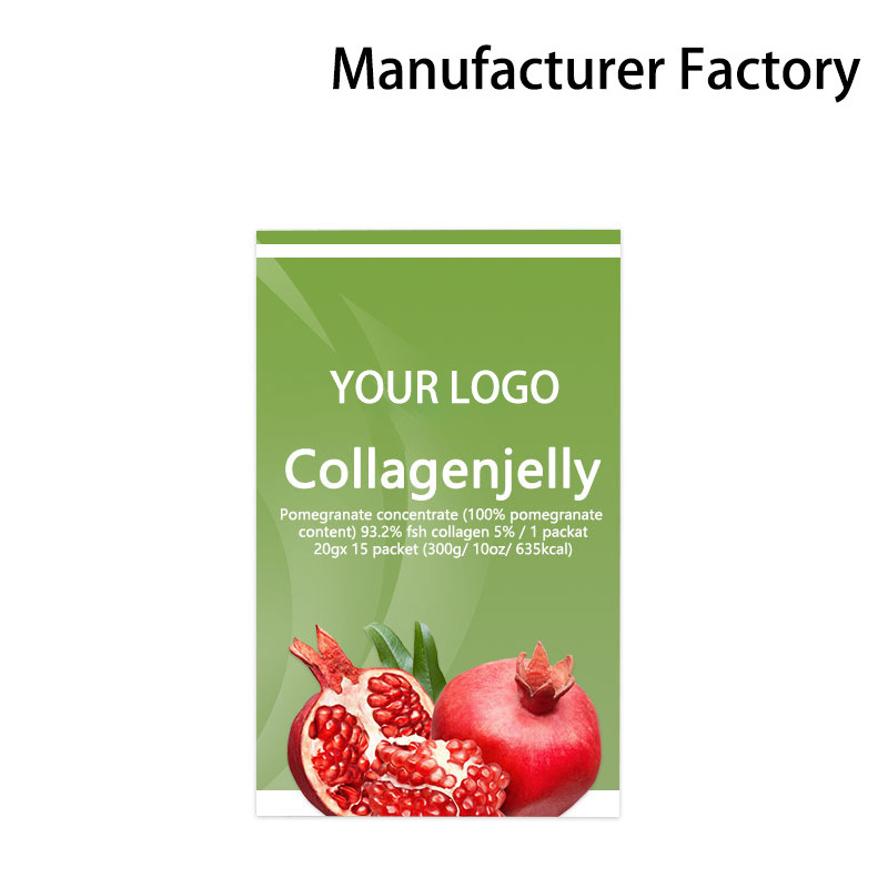 ओईएम ओडीएम ब्यूटी प्रोडक्ट्स स्किन व्हाइटनिंग विटामिन सी ग्लूटथियोन कोलाजन जेली स्टिक