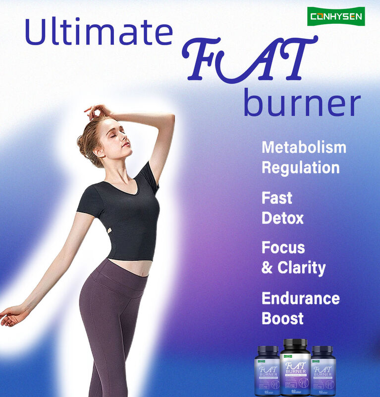 पुरुषों के लिए शीर्ष गुणवत्ता वाले वसा बर्नर पूरक महिलाओं के साथ पैनैक्स जिंसेंग, एल-कार्निटाइन निकालें 60 शाकाहारी वसा आहार फाइबर