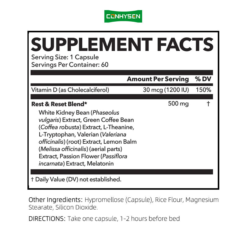 महिलाओं के लिए सफेद किडनी बीन एक्सट्रैक्ट के साथ रात में फैट बर्नर, जो सोते समय पेट की चर्बी कम करने में मदद करता है