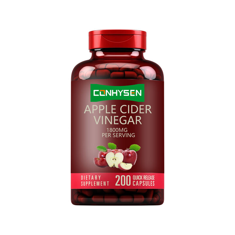 पुरुषों और महिलाओं के लिए ओईएम/ओडीएम एसीवी सप्लीमेंट सपोर्ट पाचन और डिटॉक्स वेट मैनेजमेंट एप्पल साइडर विनेगर कैप्सूल