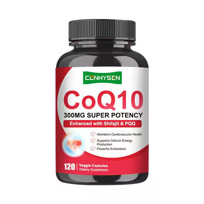 CoQ10 सप्लीमेंट कैप्सूल हृदय स्वास्थ्य बनाए रखता है सेल्युलर ऊर्जा का समर्थन करता है