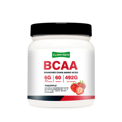 BCAA पाउडर फास्ट मसल सपोर्ट जिम वयस्क महिलाओं पुरुषों के लिए प्री-वर्कआउट पाउडर