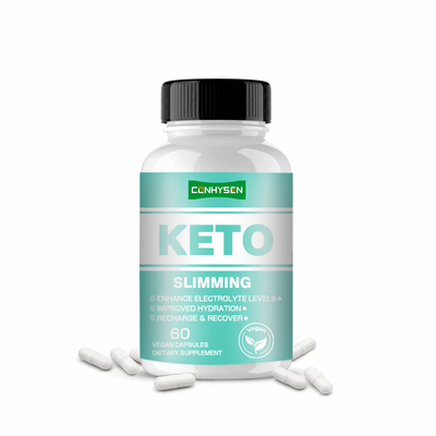 320mg कीटो स्लिम ब्लेंड KETO स्लिमिंग कैप्सूल वजन घटाने के लिए डिटॉक्स क्लींज को सपोर्ट करता है