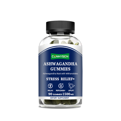 अश्वगंधा प्रोबायोटिक गमीज 60ct कोर्टिसोल और चिंता से राहत के लिए