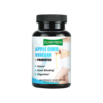 प्रोबायोटिक फैक्ट्री थोक के साथ क्लींज और डिटॉक्स एप्पल साइडर विनेगर कैप्सूल