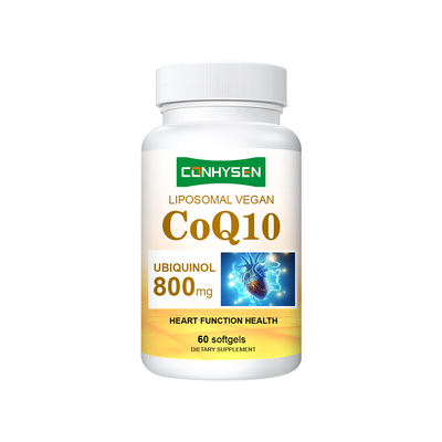 लिपोसॉमल CoQ10 सॉफ्टजेल आपूर्तिकर्ता कस्टम स्वस्थ हृदय मस्तिष्क कार्य