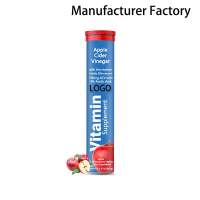 फैक्टरी थोक सेब साइडर सिरका इफ़र्वेसेंट टैबलेट स्लिमिंग उत्पाद